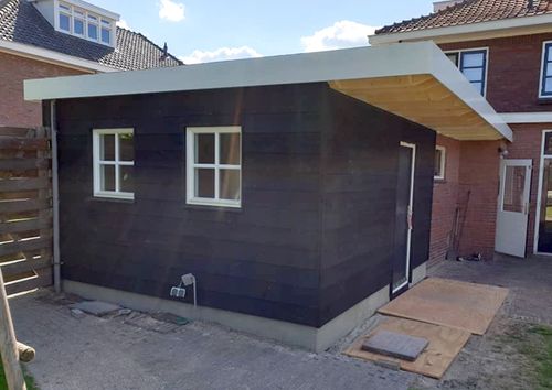 Newly constructed shed